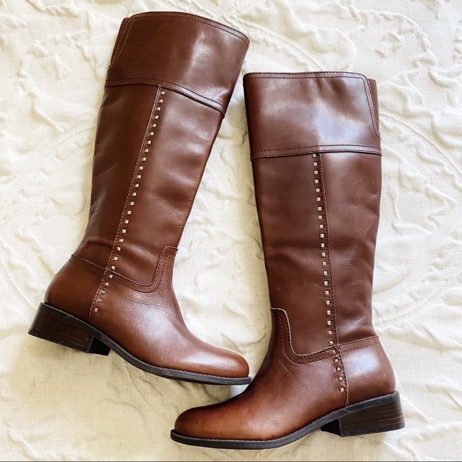 Bogo Marc Fisher Galaya Studded Boots Size 6 New $189